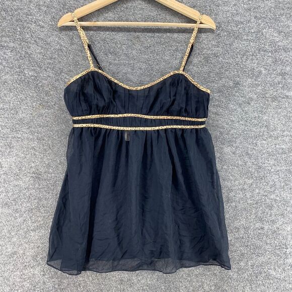 Victoria's Secret Other - New Victoria's Secret Cami Top Women L Large Black Sleeveless Sweetheart Sleep